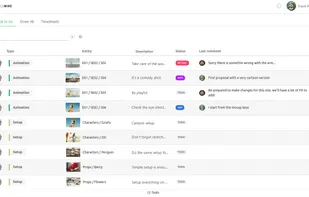 CGWire Kitsu screenshot 1