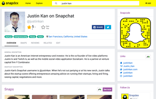 Snapdex screenshot 1