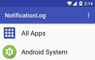NotificationLog screenshot 1