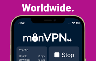 monVPN screenshot 2
