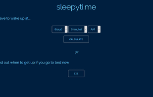 SleepyTi.me screenshot 1