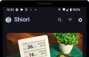 Shiori Android Client screenshot 1
