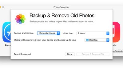 Backup & Remove Old Photos