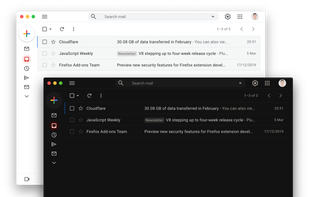 Meru (formerly Gmail Desktop) screenshot 1