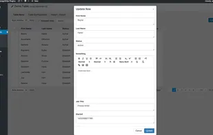 Ninja Tables screenshot 1