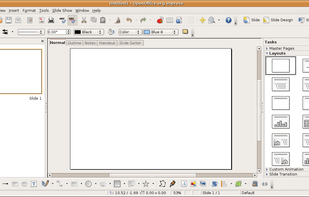 Apache OpenOffice Impress screenshot 2