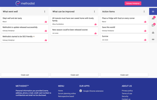 Retrospective online