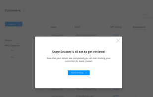 A quick onboarding process gets you ready to go.