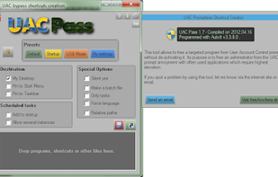 UAC Pass screenshot 1