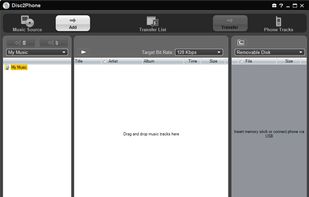 Main interface