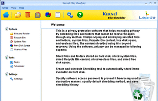 Kernel File Shredder screenshot 1
