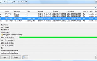 Cookies Manager+ screenshot 1