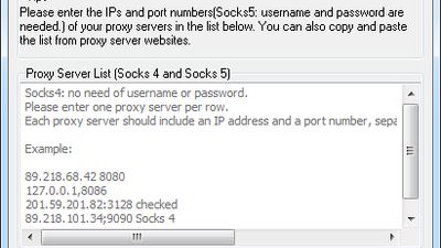 Auto IP Switcher - Proxy Servers