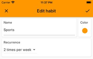 HabitGuru screenshot 1