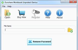 iSunshare Workbook Unprotect Genius screenshot 1
