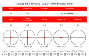 Gamepad Test screenshot 1