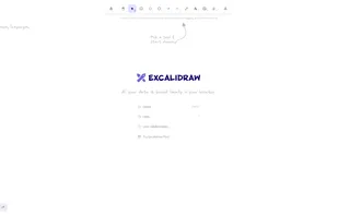 Excalidraw screenshot 1