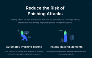Reduce the Risk of
Phishing Attacks