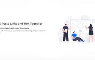 Paste-link.com screenshot 1