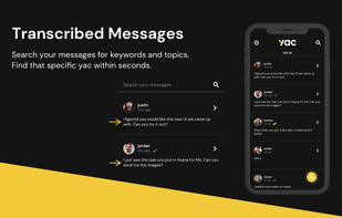 Yac - Voice Messaging screenshot 1