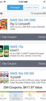 Coupons.com screenshot 1