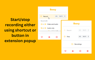 Beesy: Record Google Meets screenshot 2