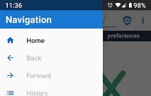 Privacy Browser screenshot 1