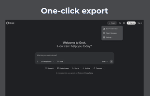 Grok to PDF screenshot 1