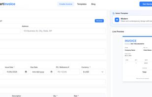 Smart Invoice screenshot 1