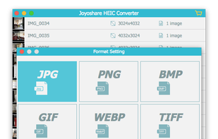 Joyoshare HEIC Converter screenshot 1