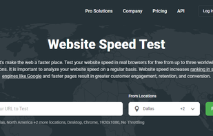 Website Speed Test