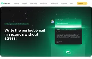 Friday AI Email Assistant screenshot 1