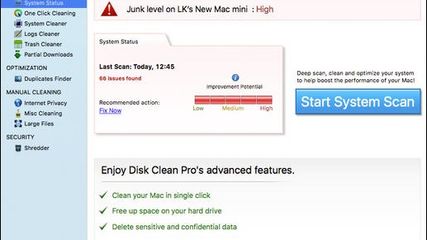 Systweak Disk Clean Pro screenshot 1