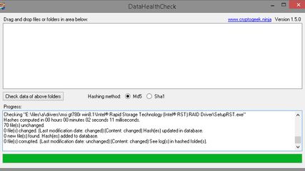 DataHealthCheck screenshot 1