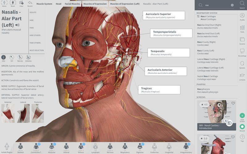 difference between essential anatomy 5 app for linex