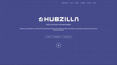 Hubzilla homepage
