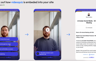 Showcase with how it could be embedded into your website. Please request a video-demo on demand, or sign up on our website