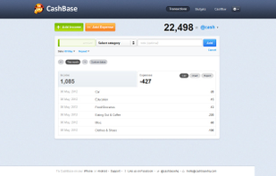 CashBase screenshot 2