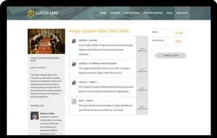 LucidLMS screenshot 1