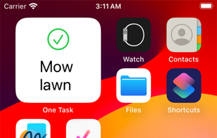 One Task screenshot 1