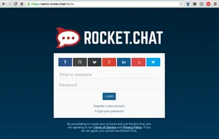 Rocket.Chat screenshot 1