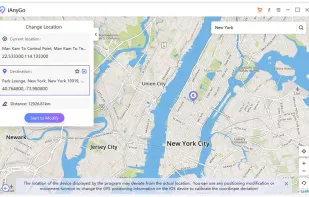 Tenorshare iAnyGo screenshot 1