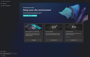 Dev Home screenshot 1
