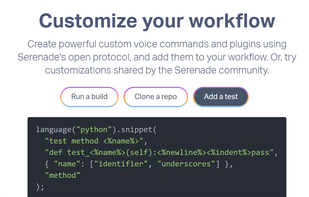 Serenade screenshot 2