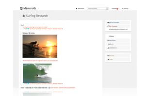 Notes, links, files, pictures... all in one place