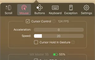 Bettermouse screenshot 1