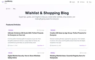 JustWishly screenshot 1