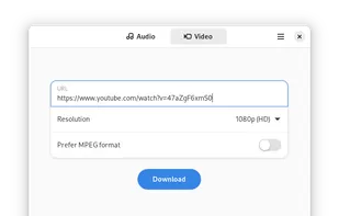 Video Downloader (for Linux) screenshot 1