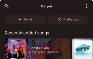 Symphony Music Player screenshot 2