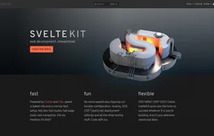 SvelteKit screenshot 1